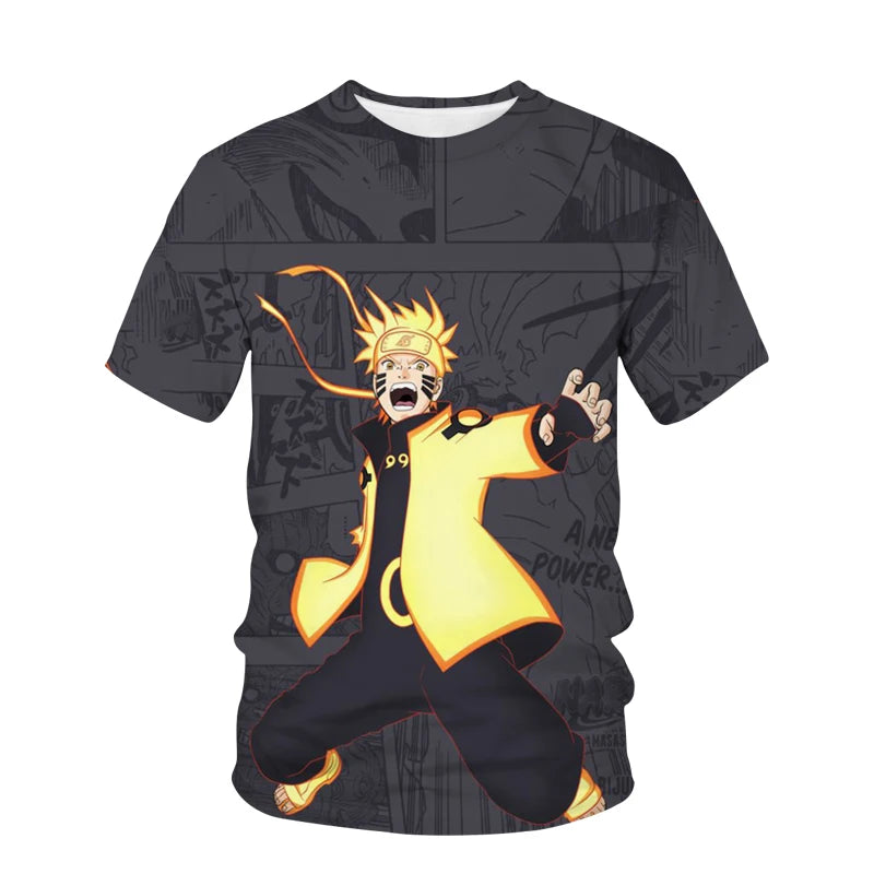 3D Naruto T-Shirt